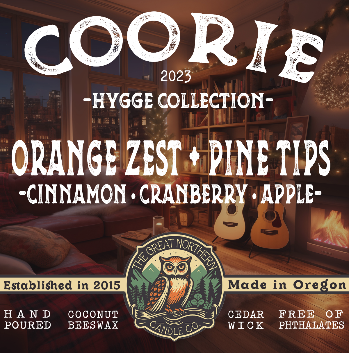 Coorie | Orange Zest + Pine Tips