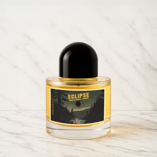 Eclipse Perfume Smoked Birch and Amber Twilight Inspired