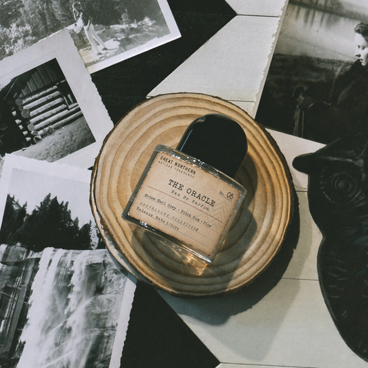 The Oracle Perfume | Pitch Gum + Pine