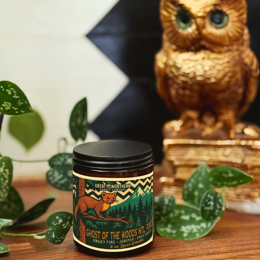 Ghost of the Woods National Forest {Smoky Pine + Juniper + Sweetgrass} Candle