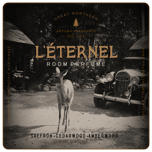 L'Éternel Room Perfume -Saffron • Cedarwood • Amberwood