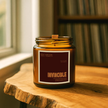 Invincible - A Fall Candle inspired by Pat Benetar