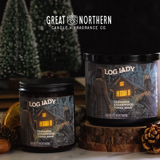 Log Lady  {Cashmere + Cedarwood} Candle