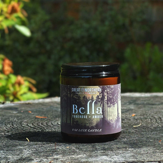 Bella Candle | Tuberose + Amberwood