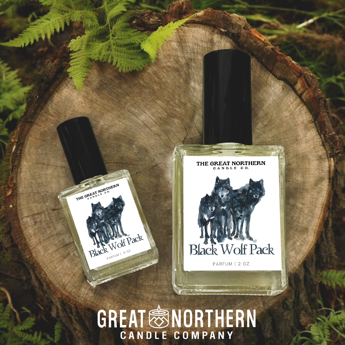 Black Wolf Pack {Junpier + Patchouli} Perfume