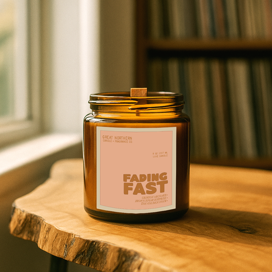 FADING FAST {CRIMSON ORCHARD  • SPUN BROWN SUGAR • GOLDEN HOUR} LUXE CANDLE - LTD. EDITION (Copy) (Copy) (Copy)