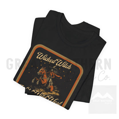 "Wicked Witch of the Wild Wild West" Great Northern Design Co. Unisex Jersey Short Sleeve Tee