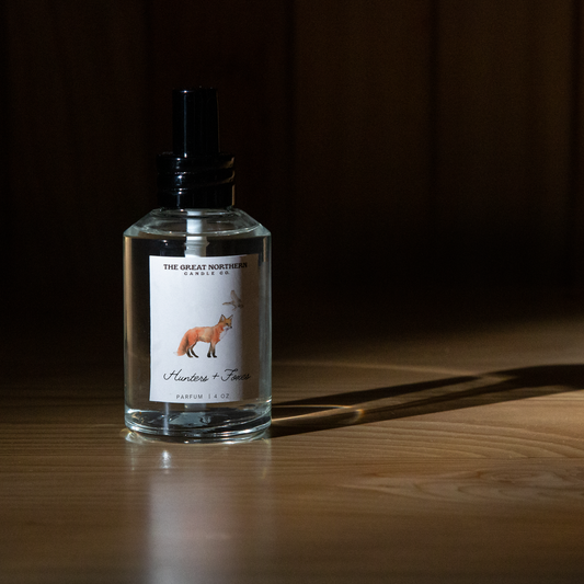 Hunters + Foxes {Bourbon + Spice}  4 oz Parfum