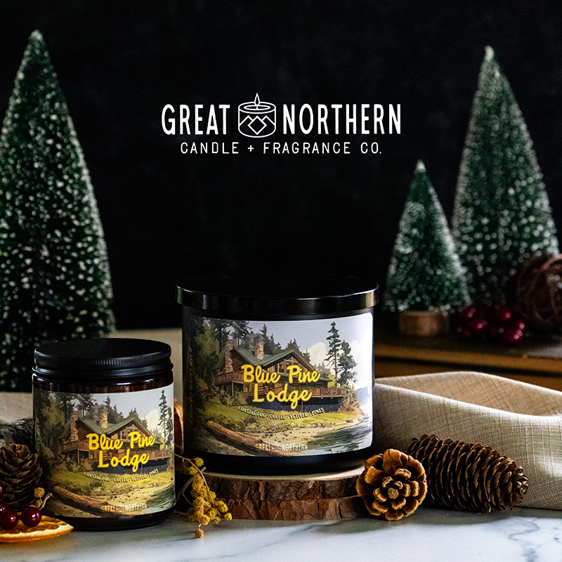 Blue Pine Lodge  {Coastal Fog + Coffee + Vetiver + Pines}