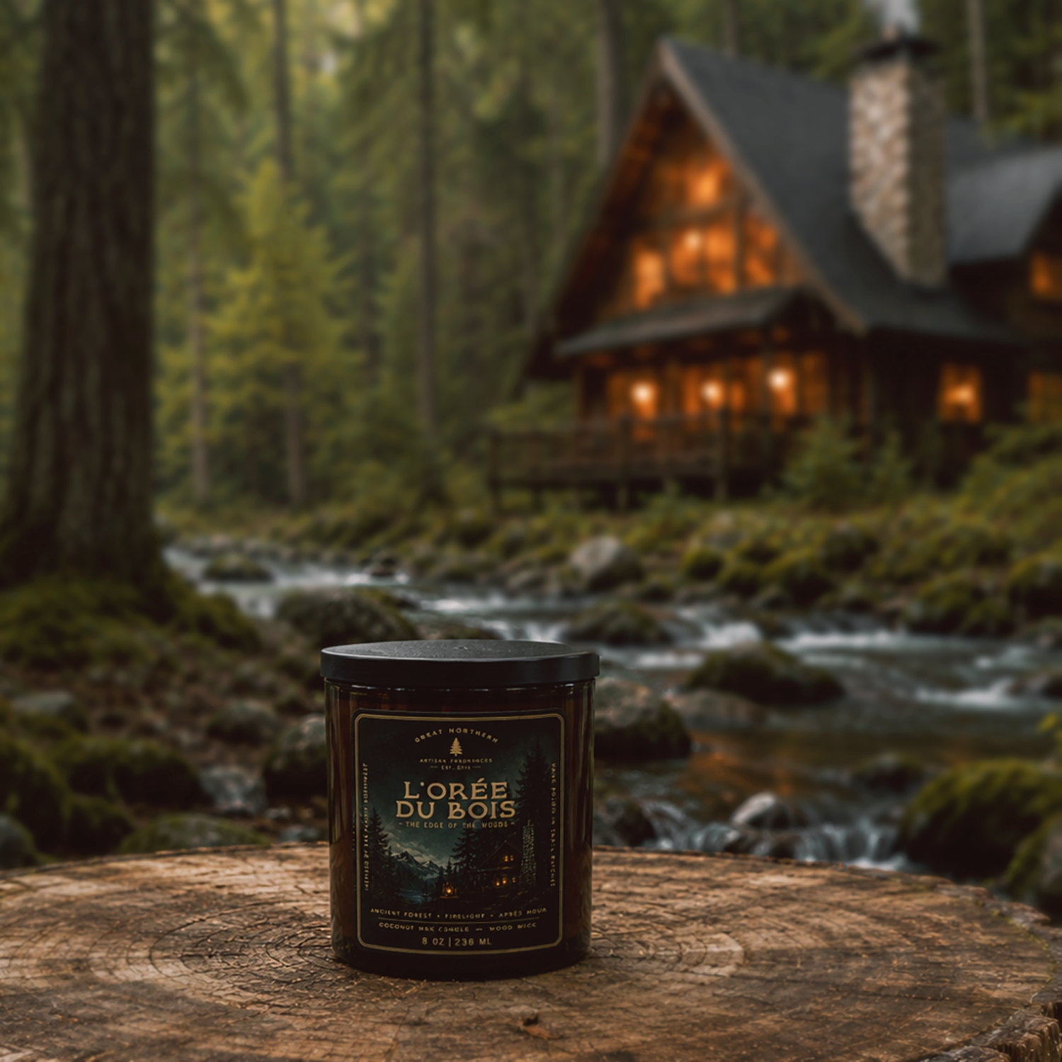 L'Orée du Bois Candle - Ancient Forest • Firelight • Après Hour