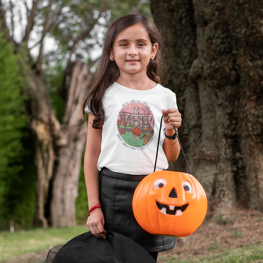Bookhouse Girl Halloweentown Kids Tee – Limited Edition