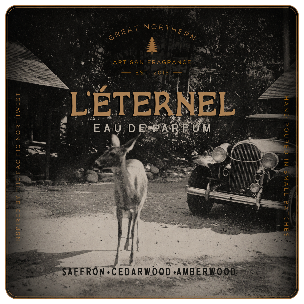 L'Éternel Eau De Parfum -Saffron • Cedarwood • Amberwood