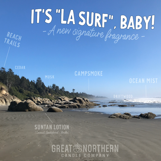 La Surf {Suntan Lotion + PNW Beach Days} Perfume