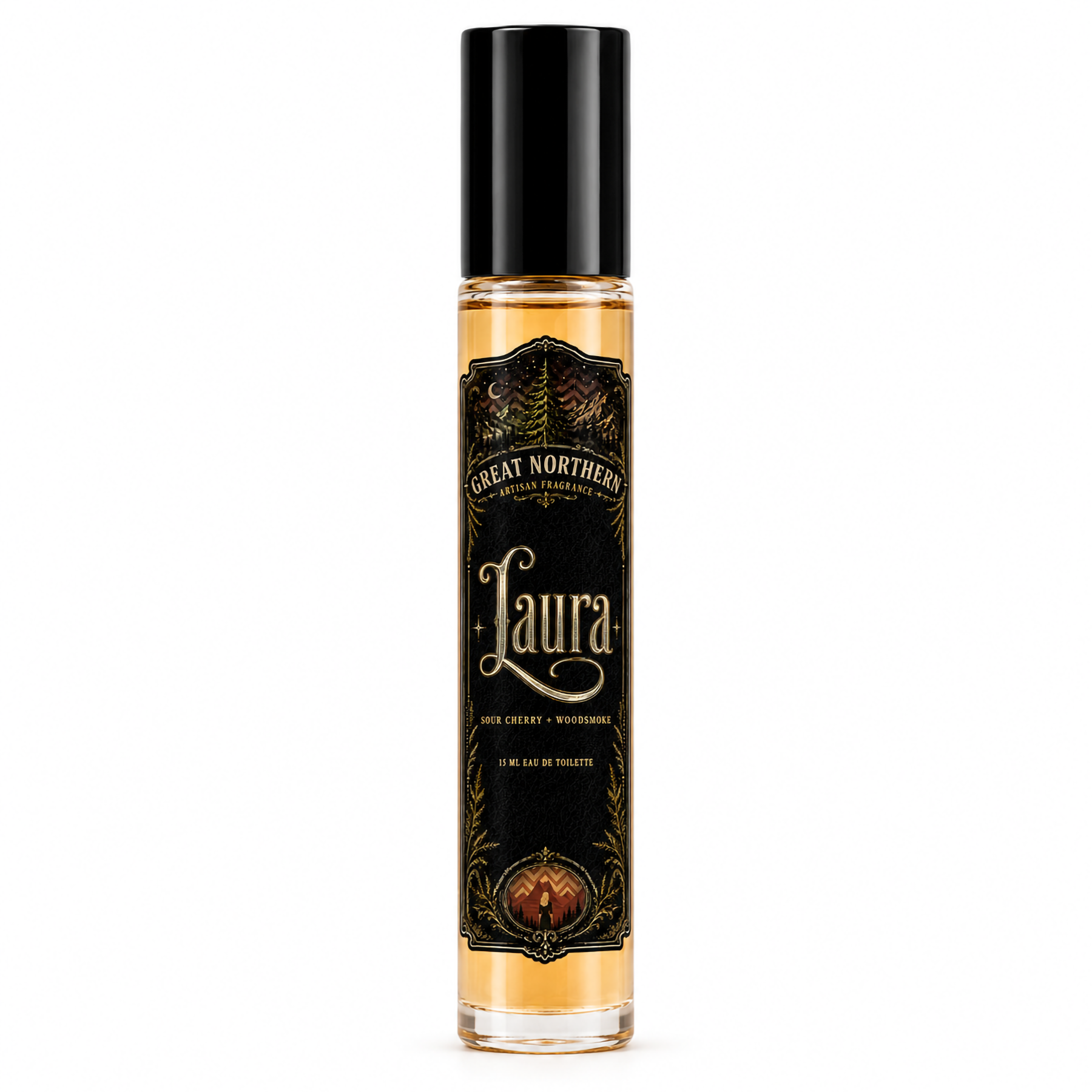 Laura Perfume | Sour Cherry + Woodsmoke