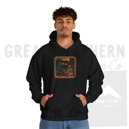 "Lurk, Laugh, Loathe" Great Northern Design Co Exclusive Unisex Heavy Blend Hooded Sweatshirt