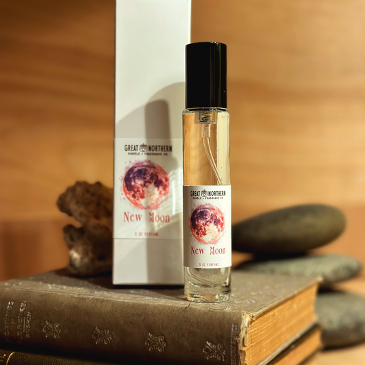 New Moon {Blood Orange + Lavender + Amber} Perfume