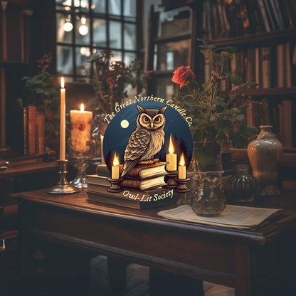 Owl-Lit Society - Monthly Book & Candle Club (1 Month Purchase)