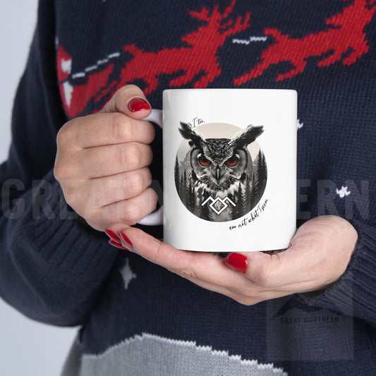 "I too, am not what I seem." Ceramic Mug