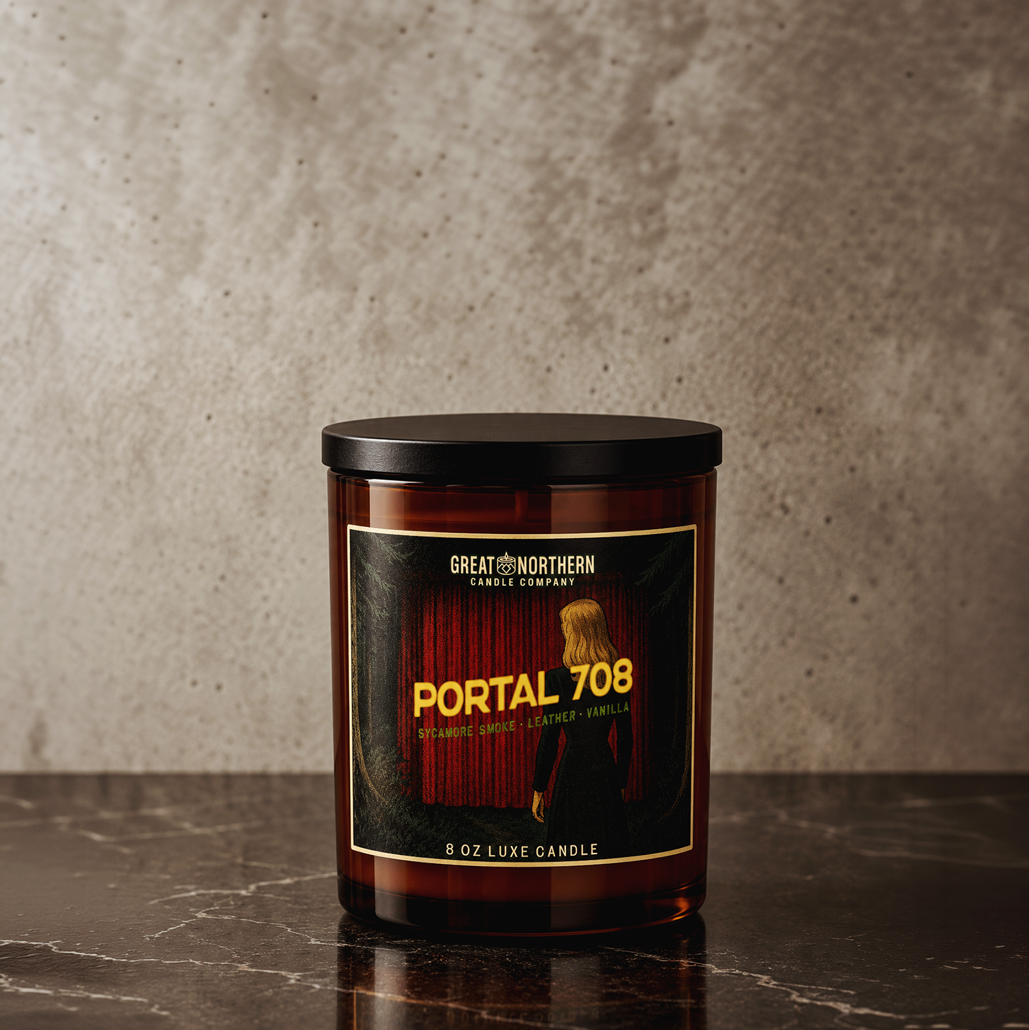 Portal 708  {Sycamore Smoke + Leather + Vanilla}