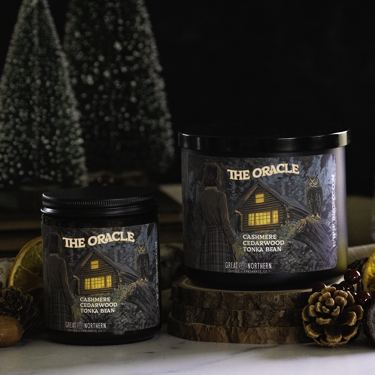 The Oracle {Cashmere + Cedarwood} Candle