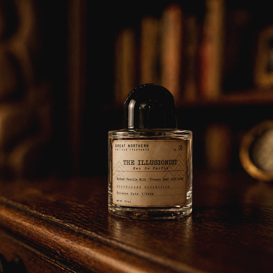 The Illusionist Perfume | Vanilla Milk · Tobacco Leaf · Soft Amber