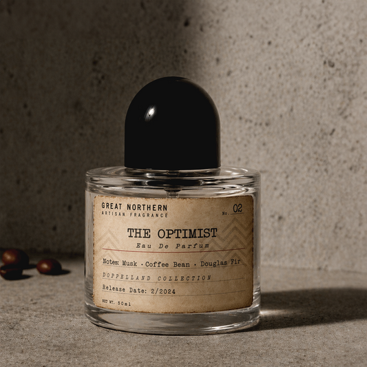 The Optimist Perfume | Musk + Coffee Bean + Douglas Fir 2ml