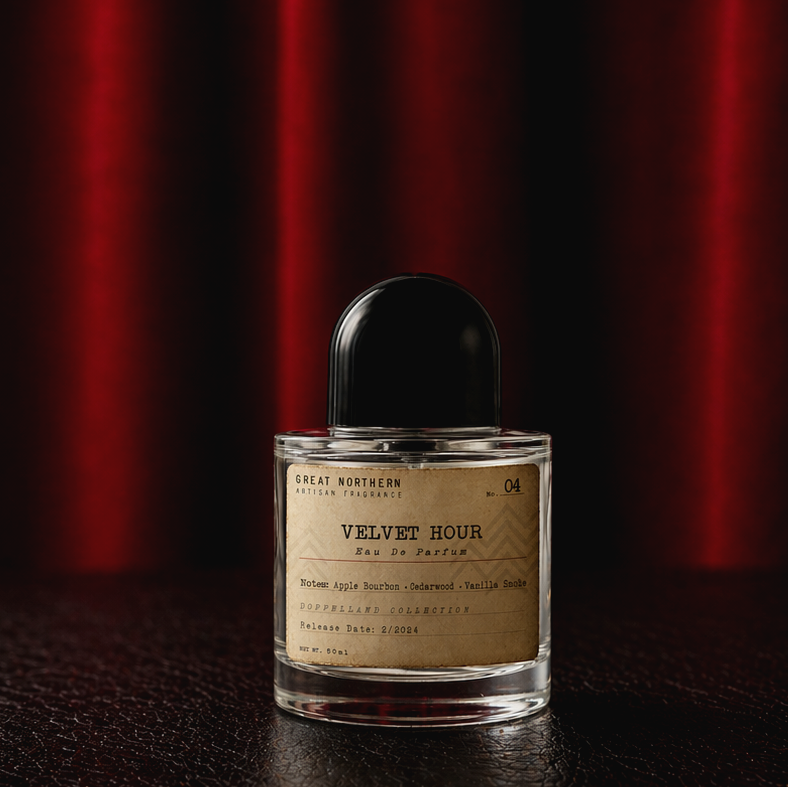 Velvet Hour Perfume | Apple Bourbon + Cedarwood