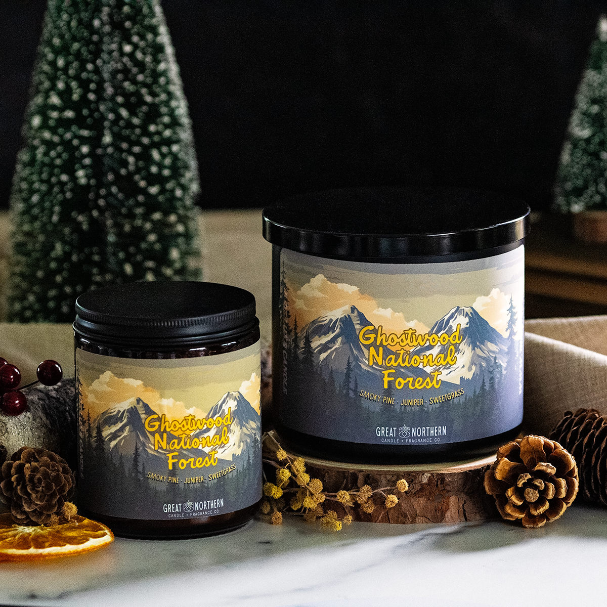 Ghostwood National Forest {Smoky Pine + Juniper + Sweetgrass} Candle