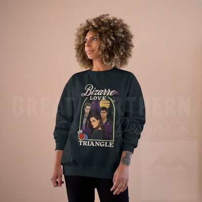 Bizarre Love Triangle Twilight Fan Art Crewneck Sweatshirt