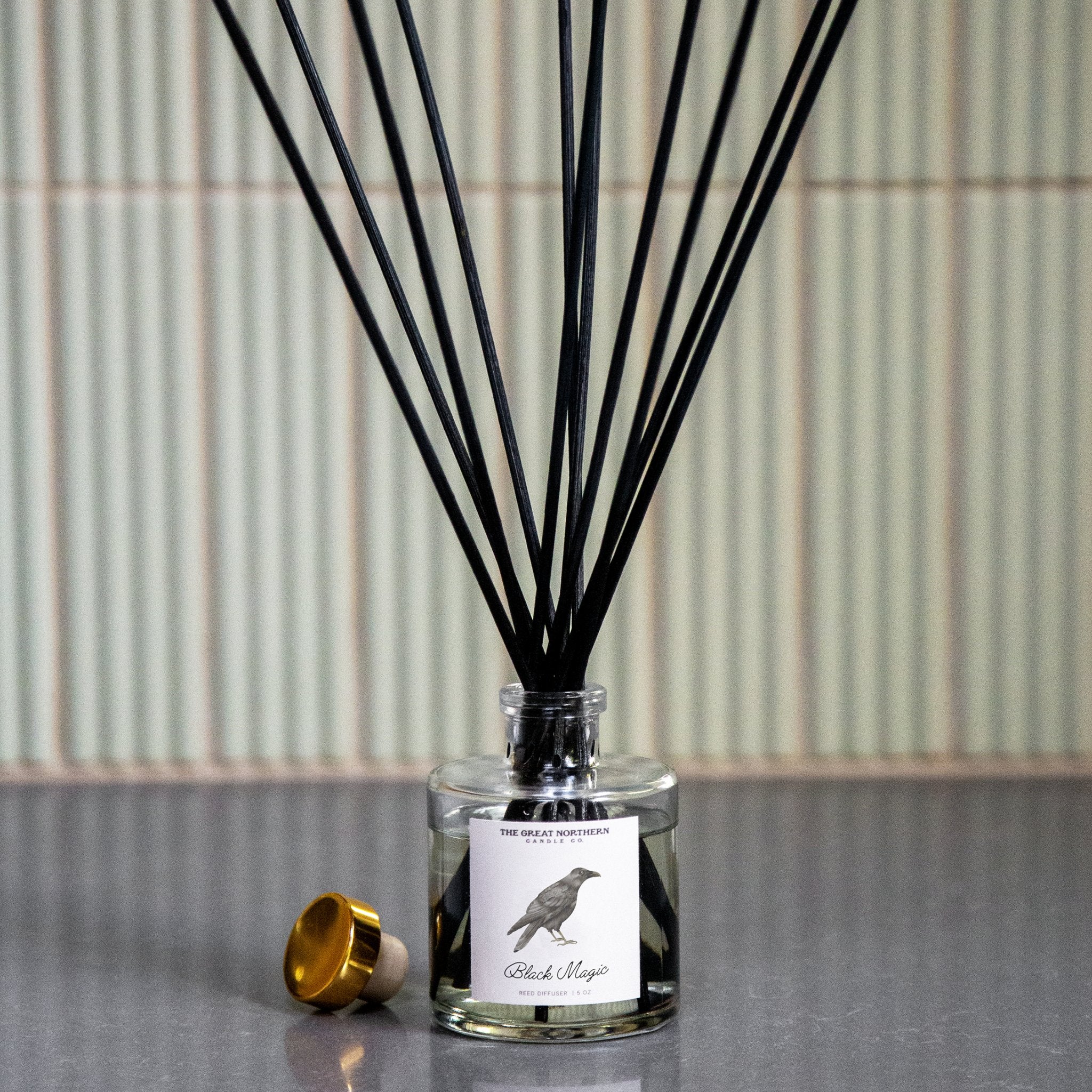 Black Magic {Fennel + Cardamom} Reed Diffuser - Woodland Cottage