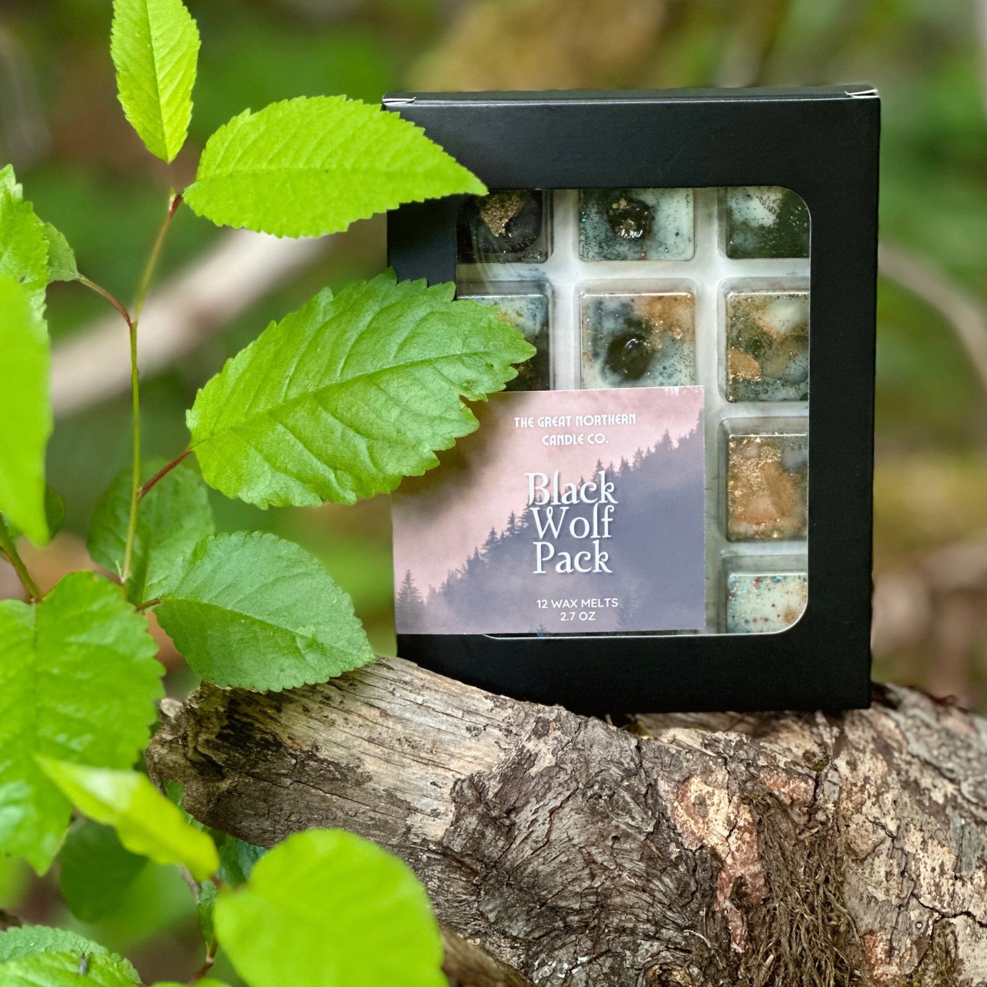 Black Wolf Pack - Luxe Wax Melts - Woodland Cottage