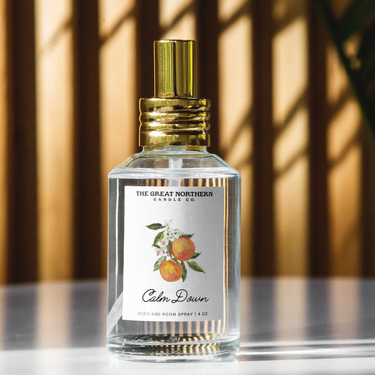 Calm Down {Neroli + Citrus Zest} Room + Body Mist - Woodland Cottage