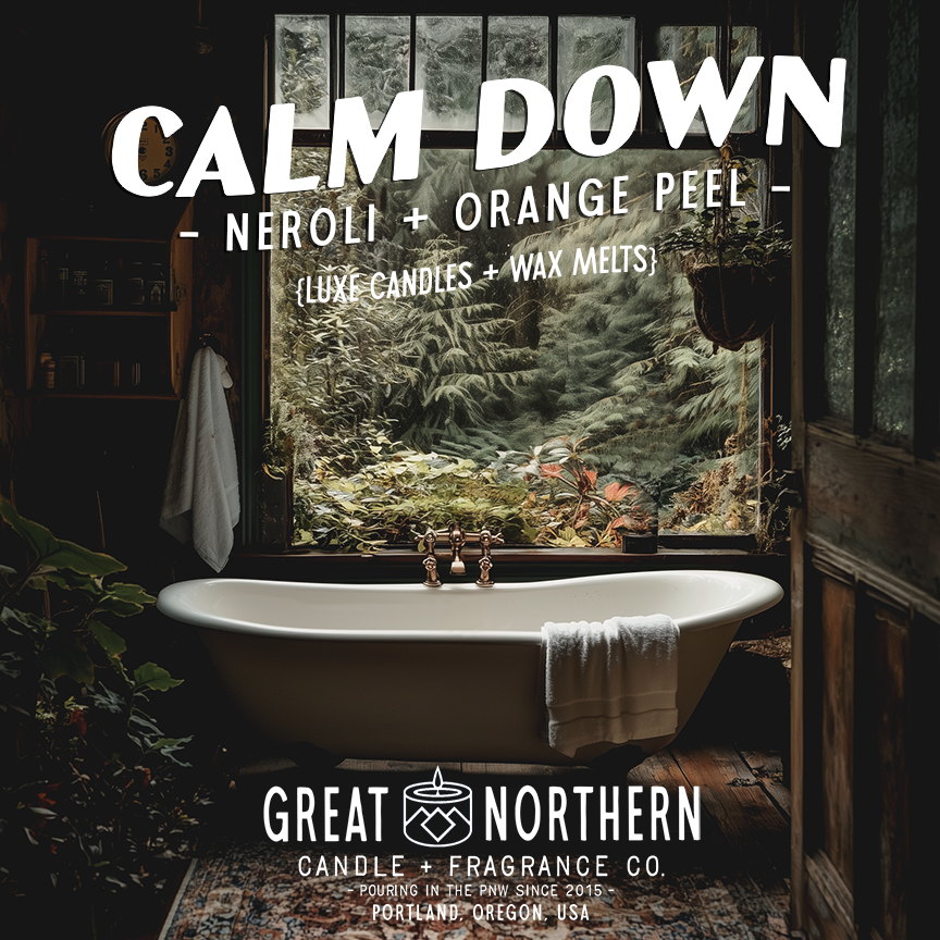 Calm Down {Neroli + Orange Peel} Candle