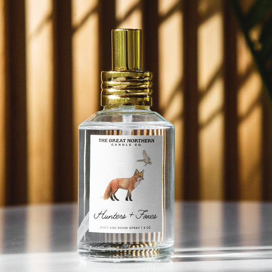 Hunters + Foxes {Bourbon + Spice} Room + Body Mist - Woodland Cottage