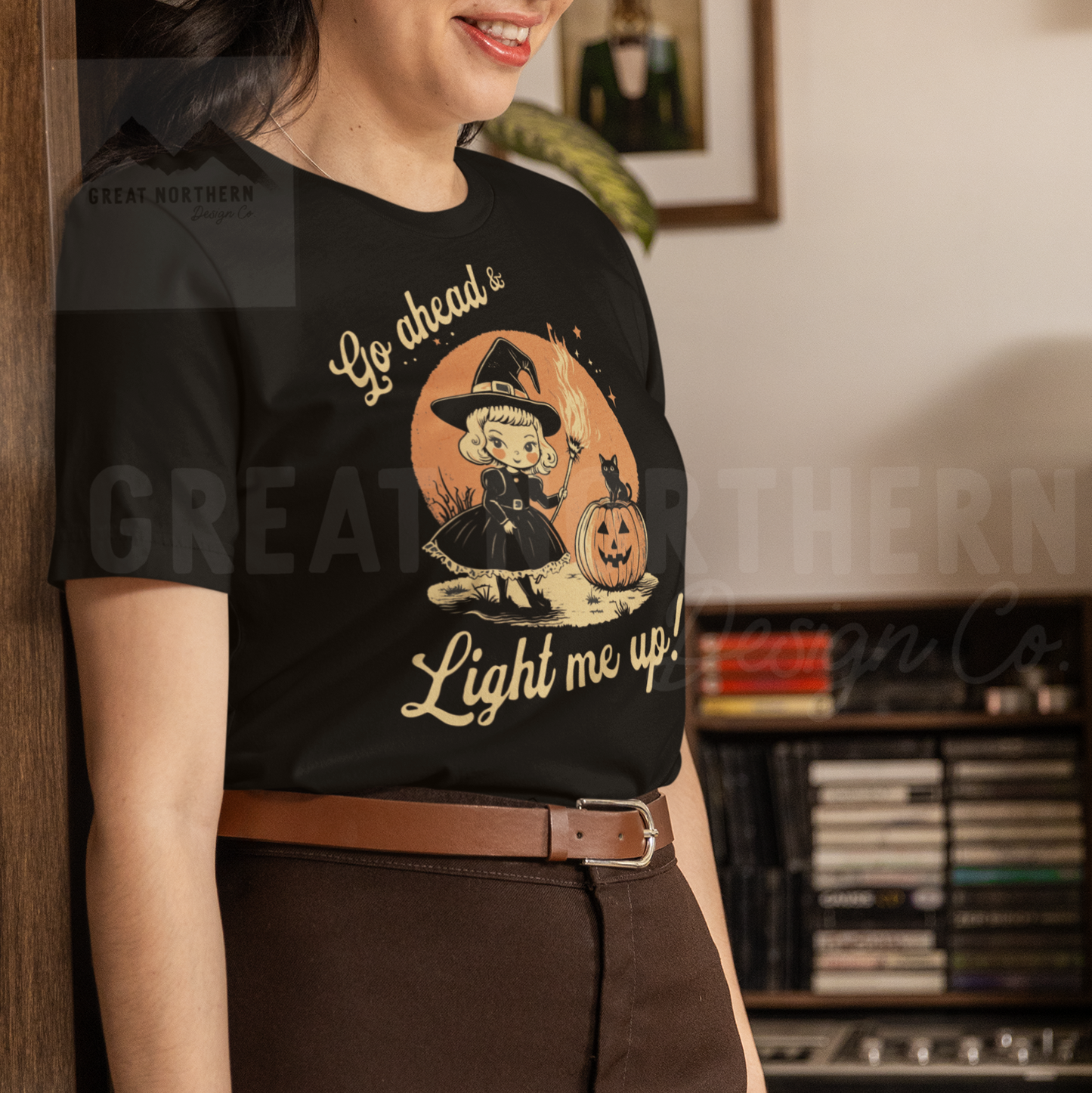 Go ahead and light me up - Graphic Tee