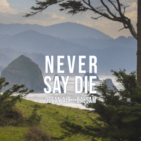Never Say Die Candle