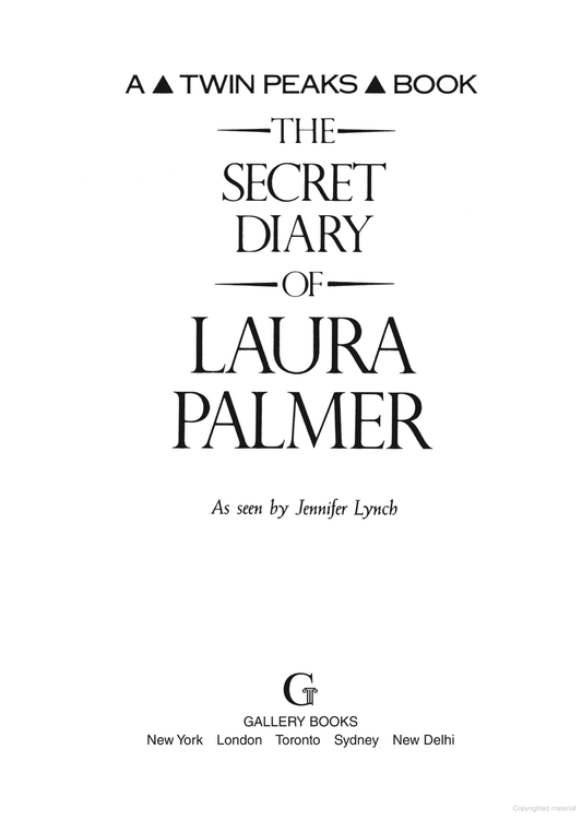 The Secret Diary of Laura Palmer