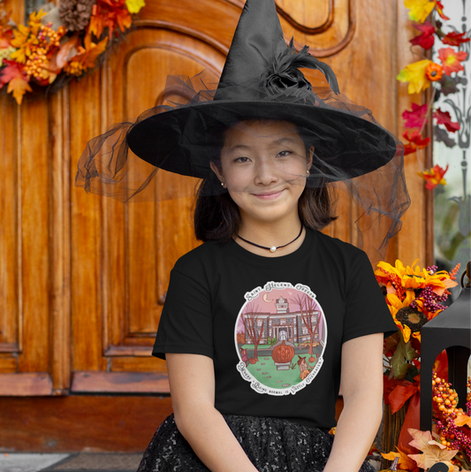 Bookhouse Girl Halloweentown Kids Tee – Limited Edition