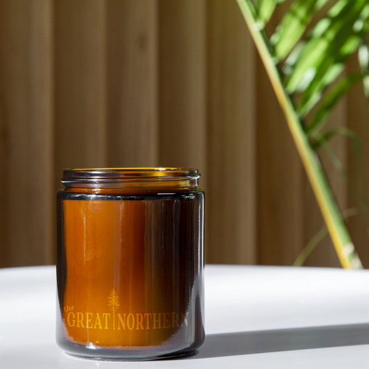 The Great Northern {Amber + Tonka Bean} Candle - Woodland Cottage