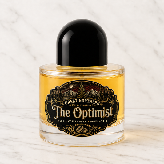 The Optimist Perfume | Musk + Coffee Bean + Douglas Fir