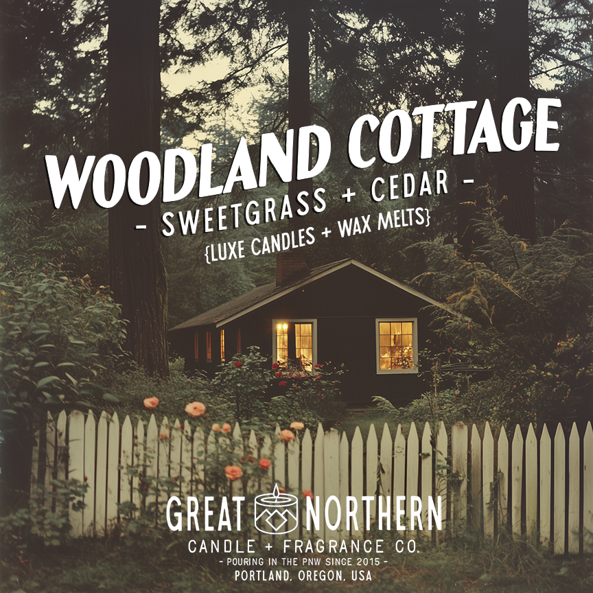 Woodland Cottage  {Sweetgrass + Cedar} Candle