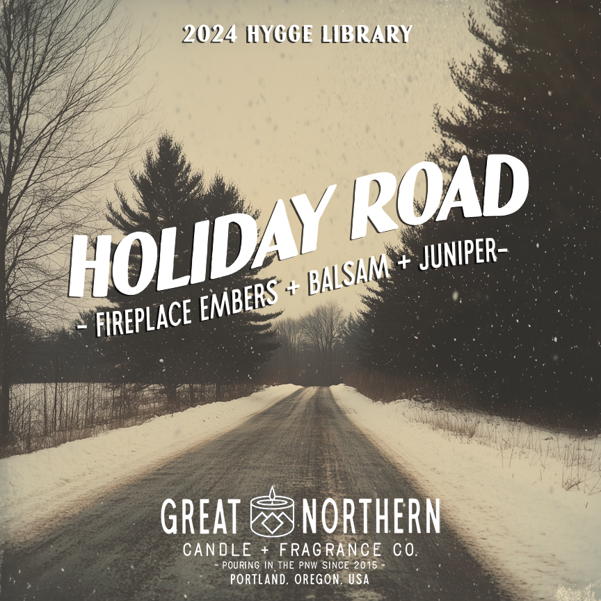 Holiday Road | Fireplace Embers + Balsam + Juniper