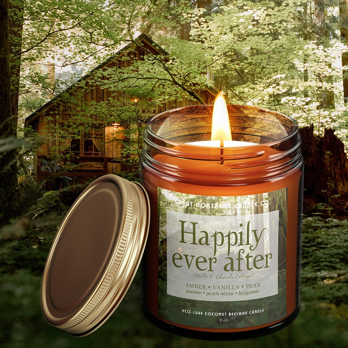 Happily Ever After {Amber | Vanilla | Pear } Candle